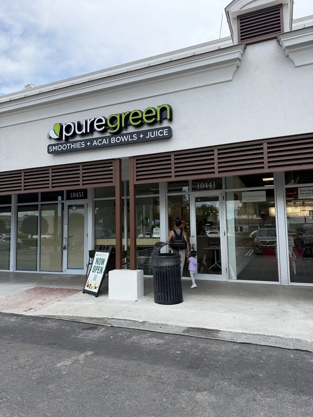 Pure Green Miami Lakes storefront on NW 67th Street