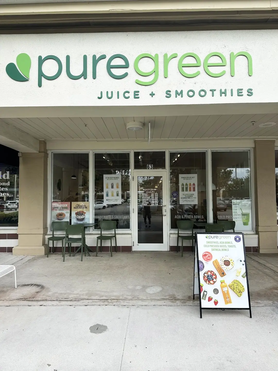 Pure Green Garden Shops storefront on West Palmetto Park Road in Boca Raton