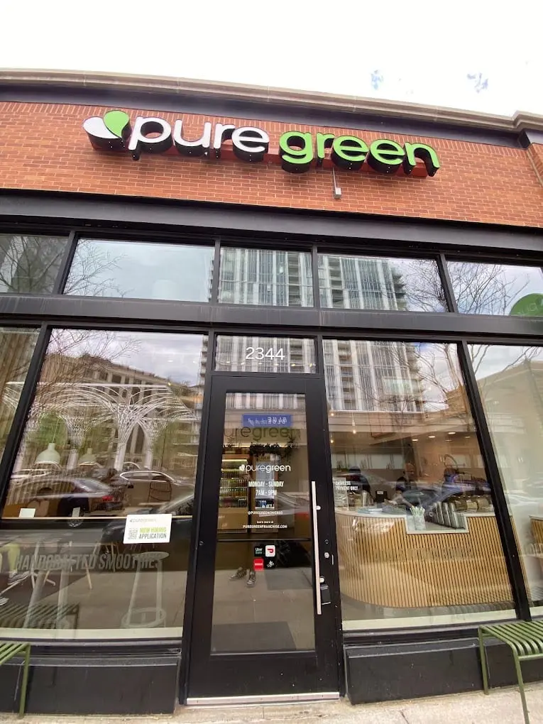 Pure Green Lincoln Park storefront on North Lincoln Avenue in Chicago