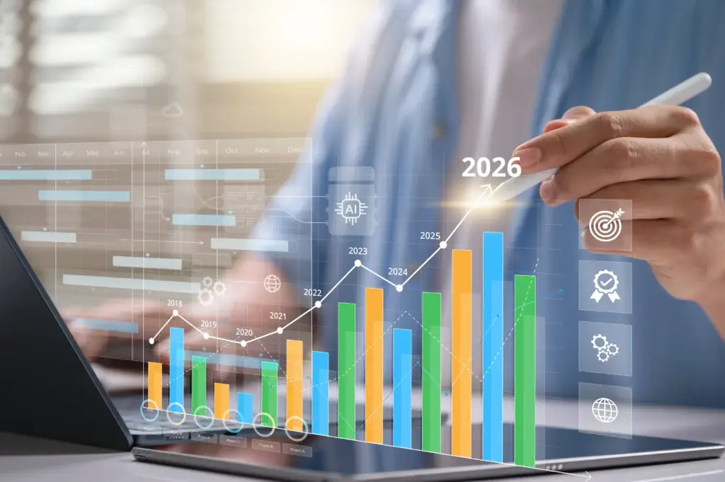 Business trend chart 2026