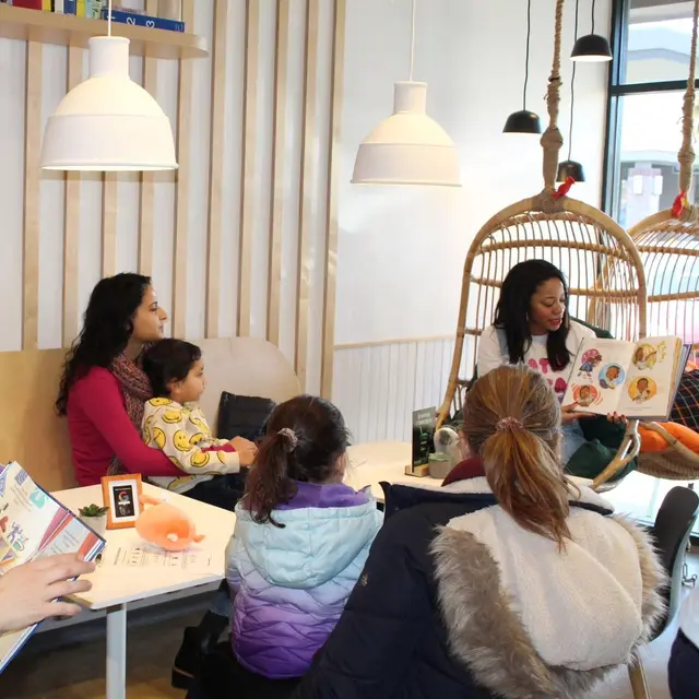 Community event inside Pure Green Vienna