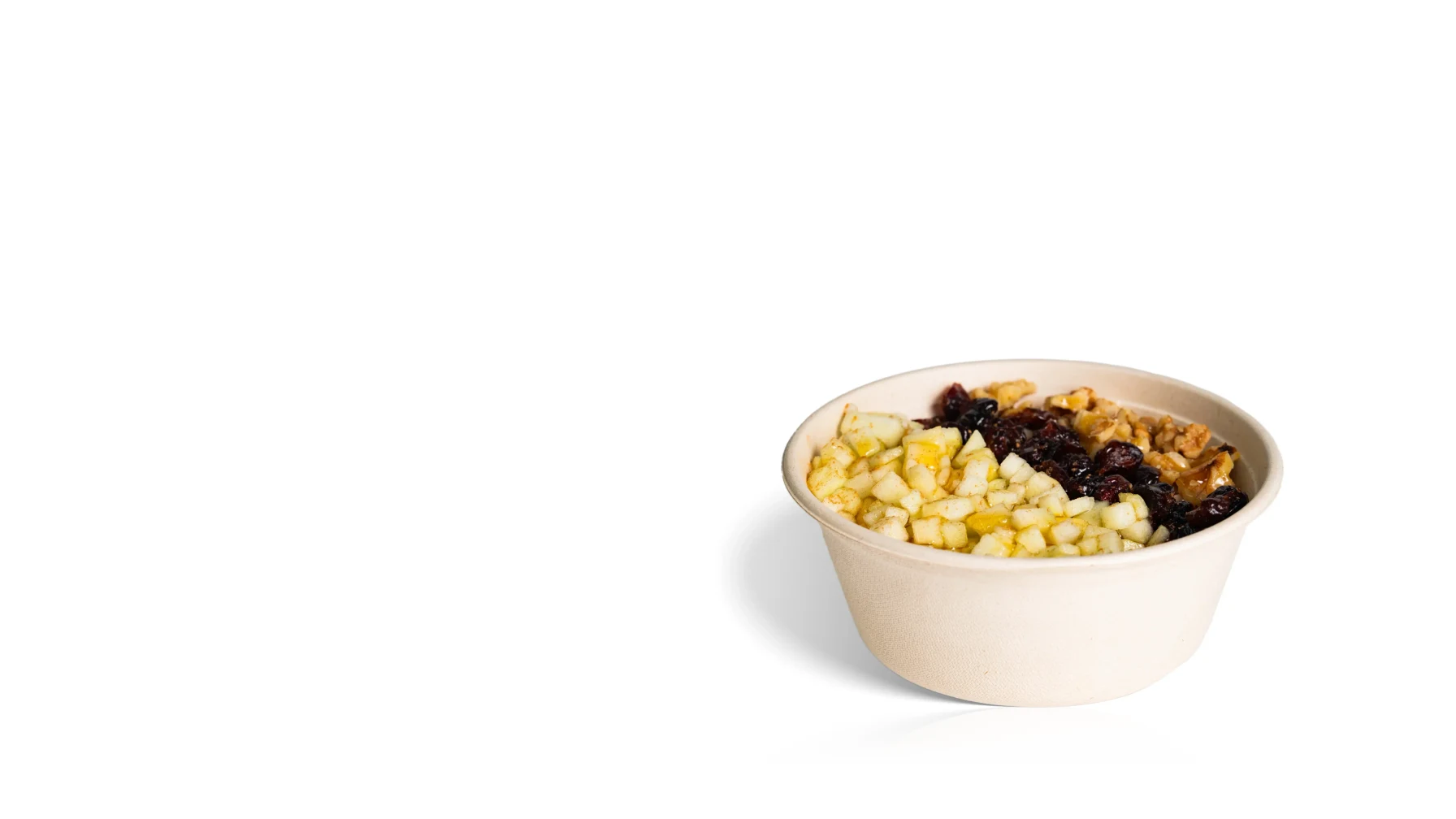 Honey Magic Steel-Cut Oatmeal — organic steel-cut oatmeal, walnuts, apples, dried cranberries, cinnamon & raw honey