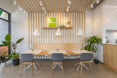 Pure Green Store Interior
