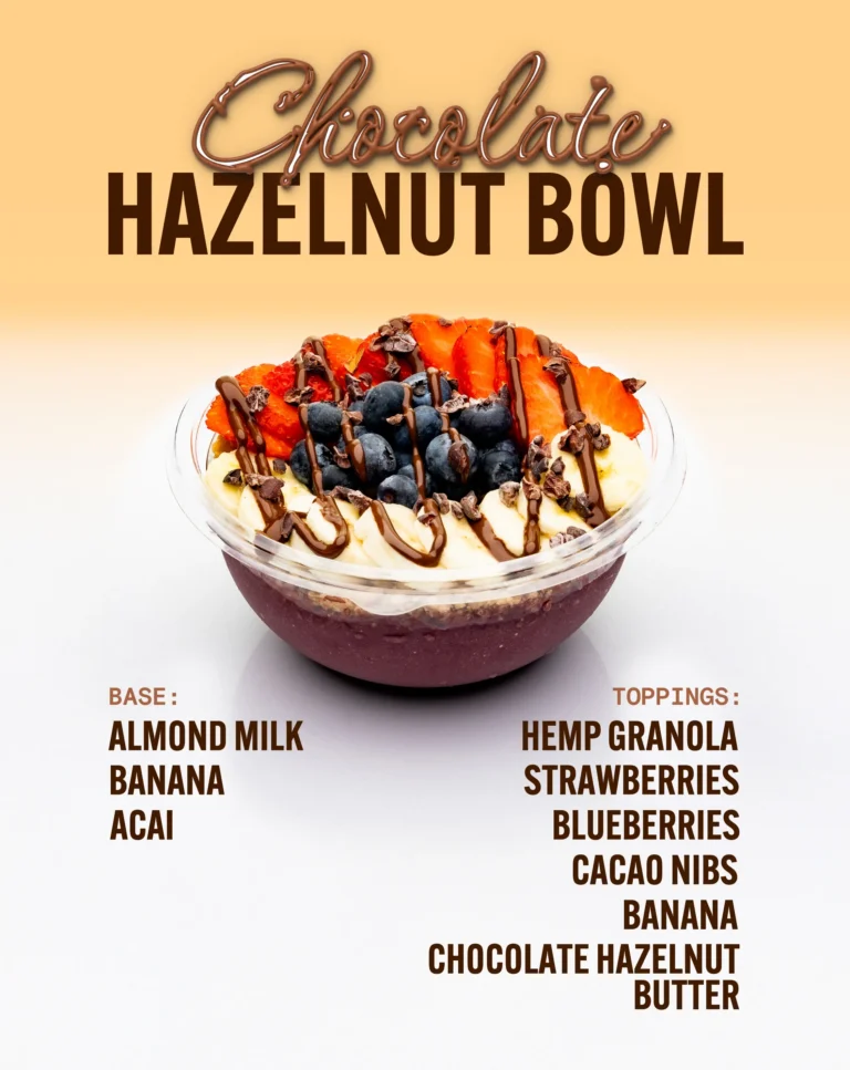 Pure Green Announces New Chocolate Hazelnut Bowl