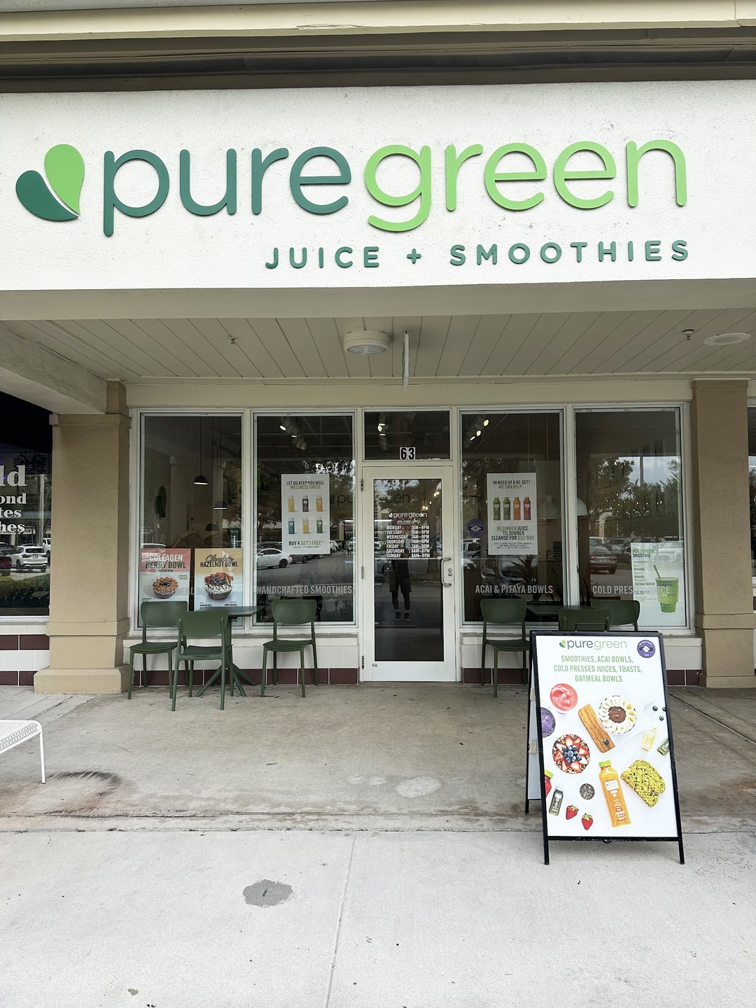 Pure Green Garden Shops storefront on West Palmetto Park Road in Boca Raton
