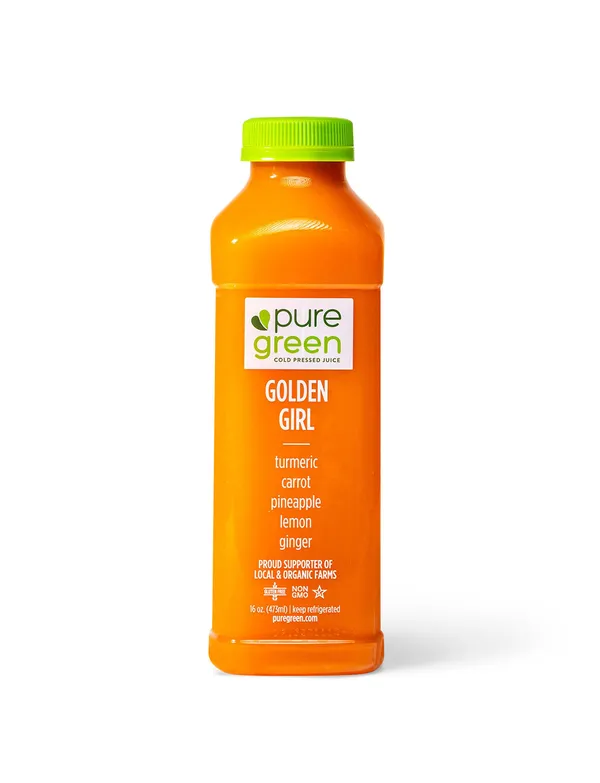Cold Pressed Juice Golden Girl Pure Green