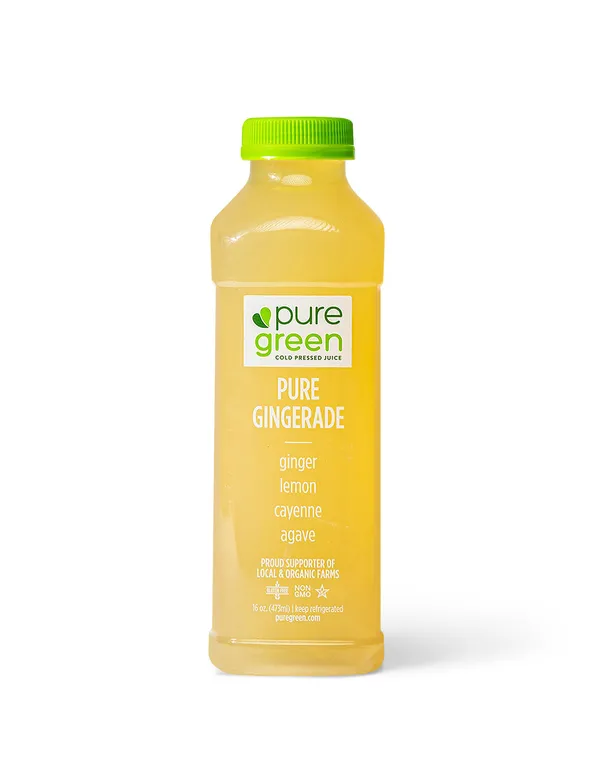 Cold Pressed Juice Pure Gingerade Pure Green