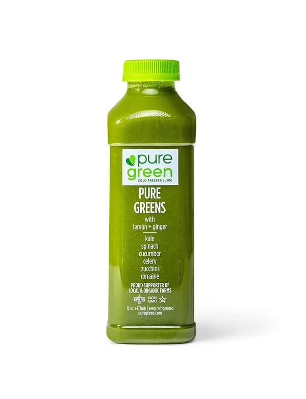 Cold Pressed Juice Pure Greens LG Pure Green
