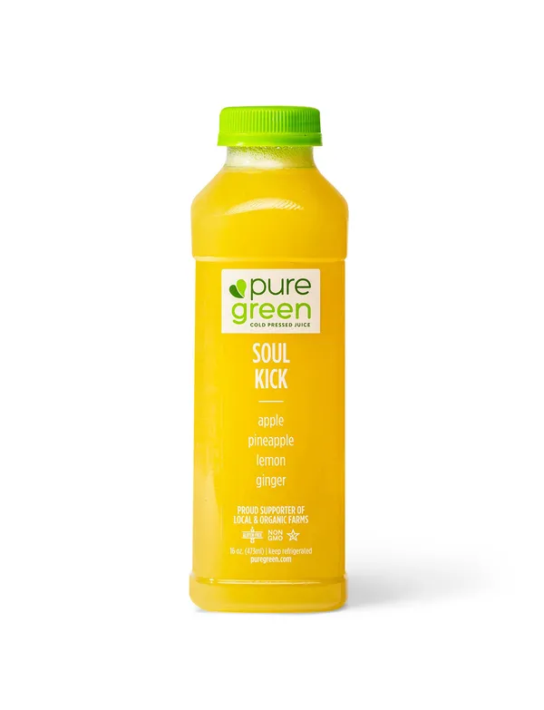 Cold Pressed Juice Soul Kick Pure Green