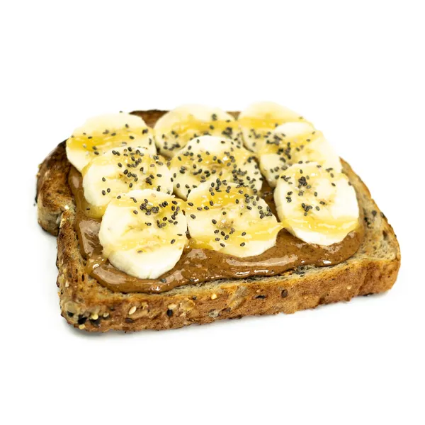 toast almond butter pure green