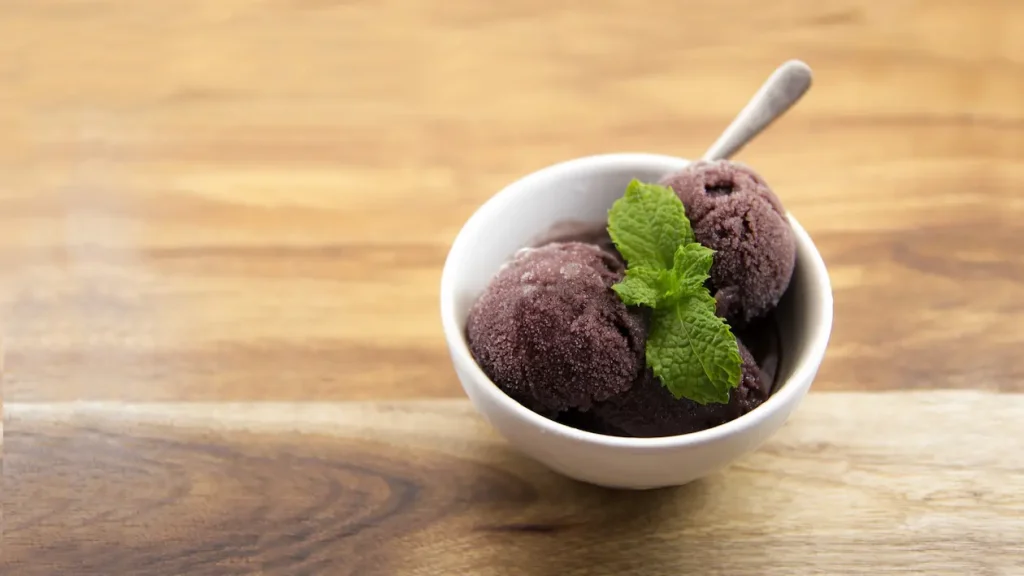 acai sorbet