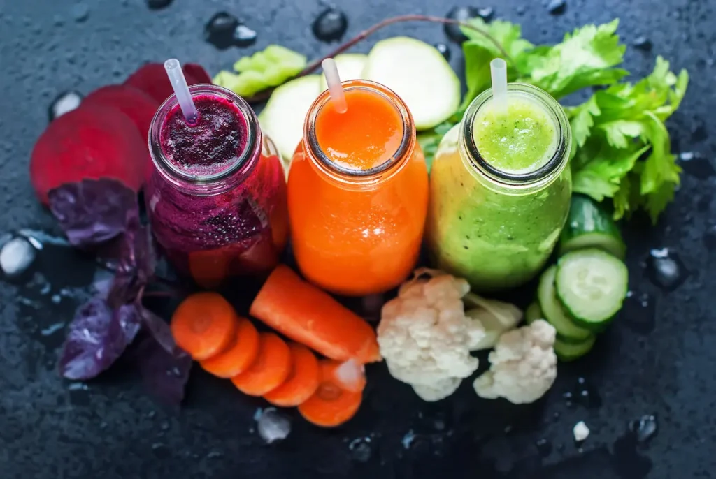 Cold Pressed Juice loaded with Fruits and Vegetables