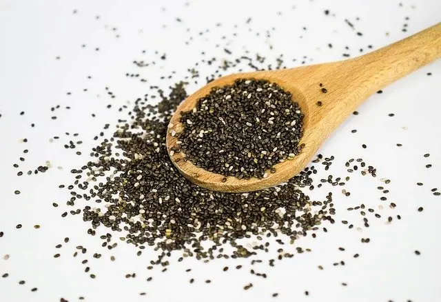 chia seeds superfoods in pure green juices and smoothies