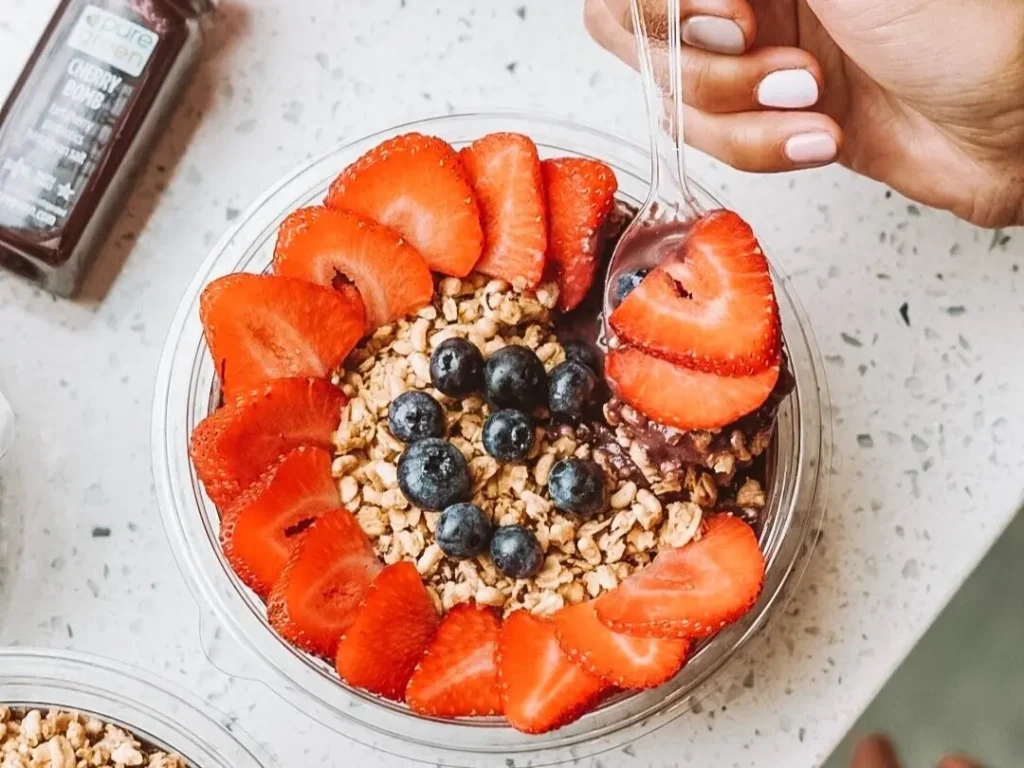 pure green acai bowls