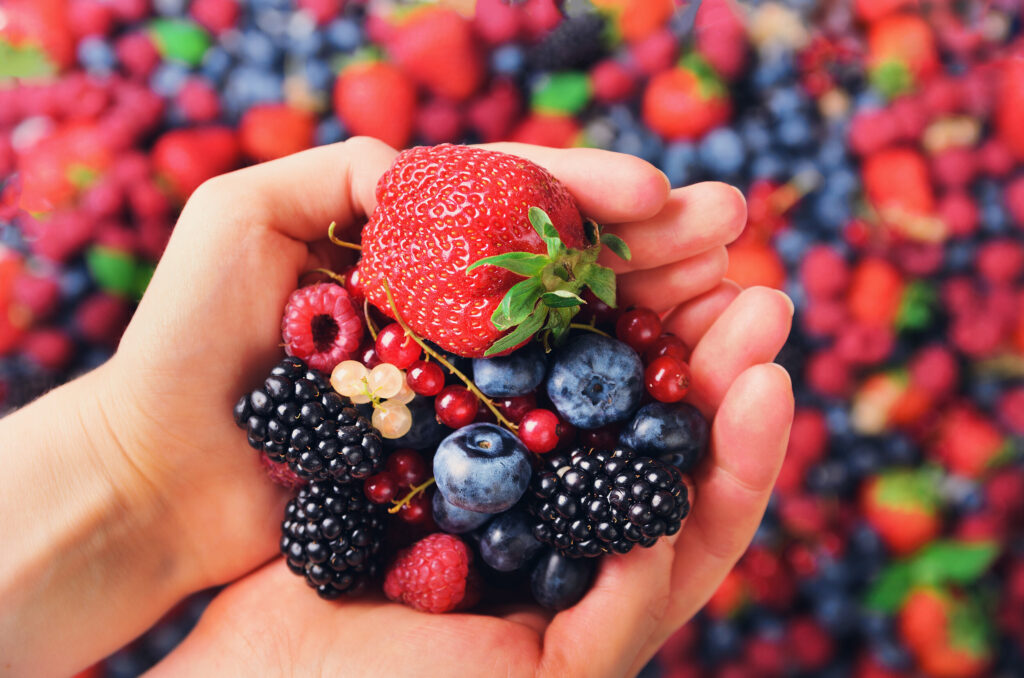 pure green berries