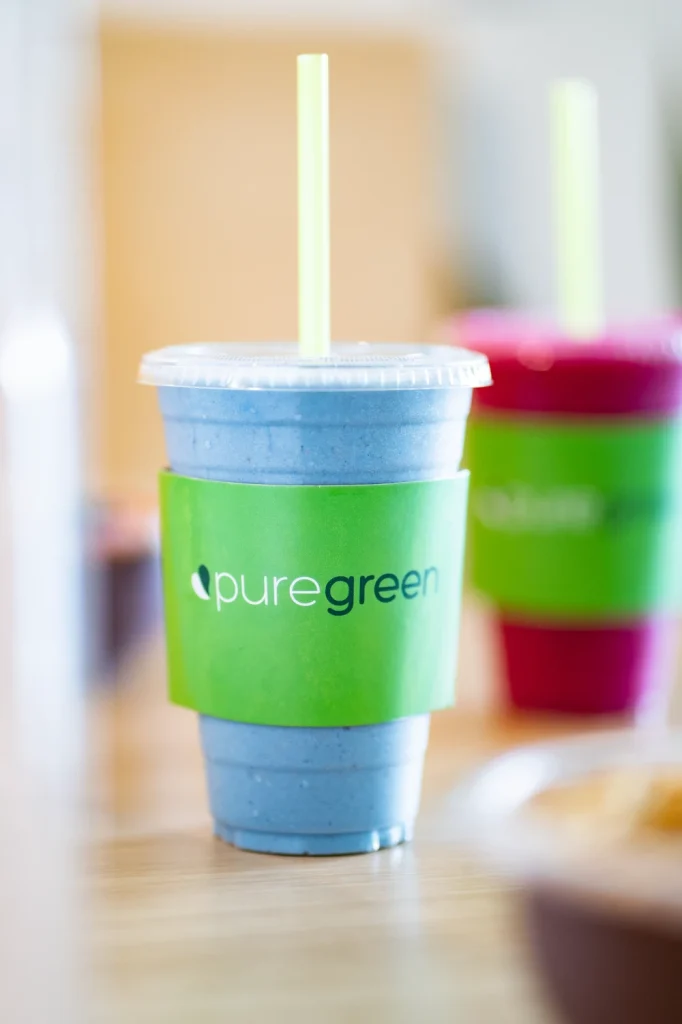 pure green franchise smoothie
