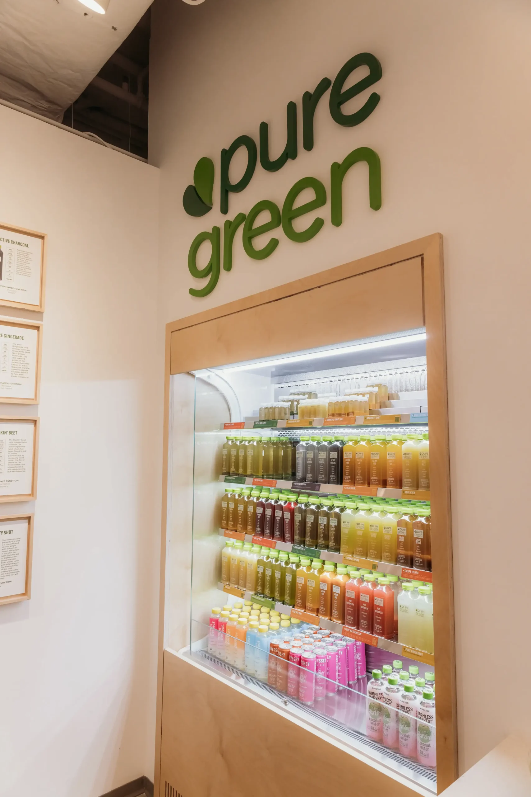 Pure Green Juice Fridge