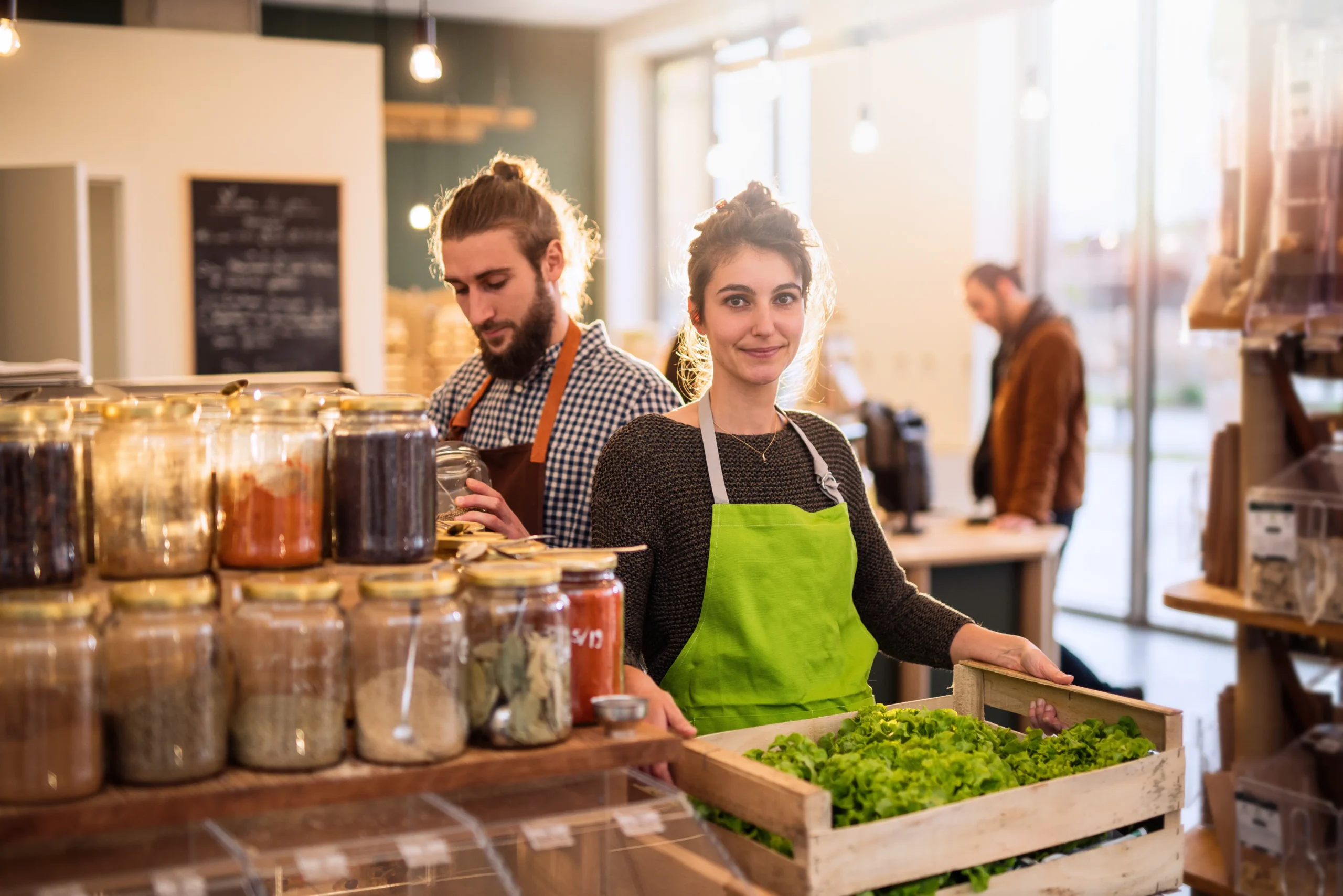 health food store owners