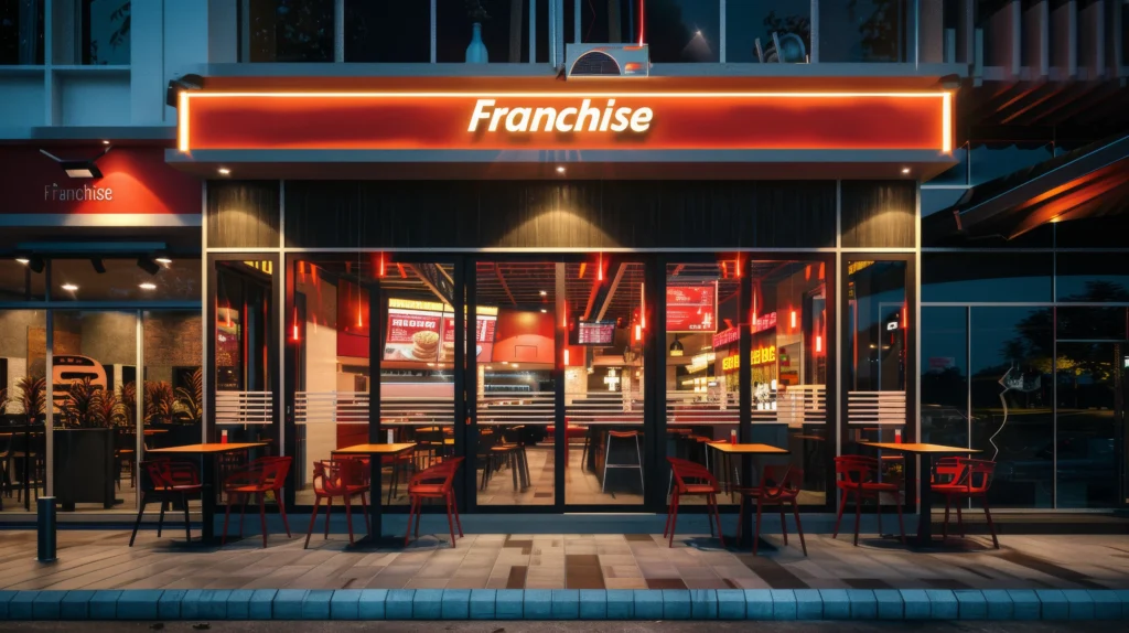 Franchise business store