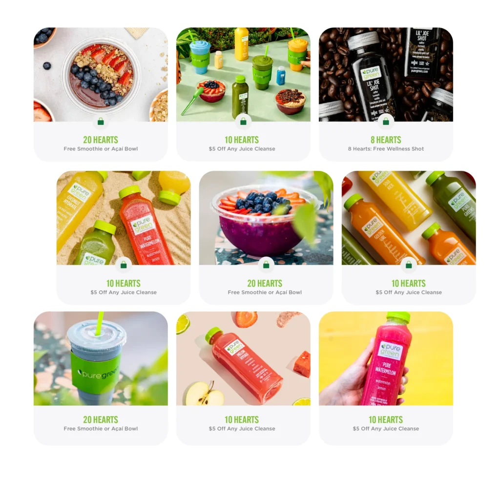 Product Gallery with corresponding points.