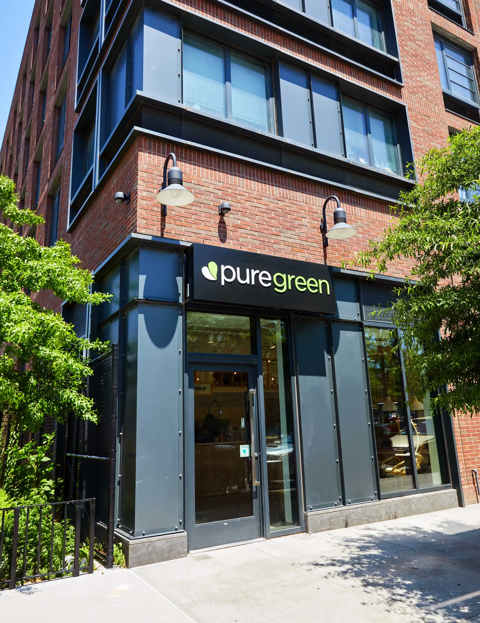Pure Green franchise location storefront