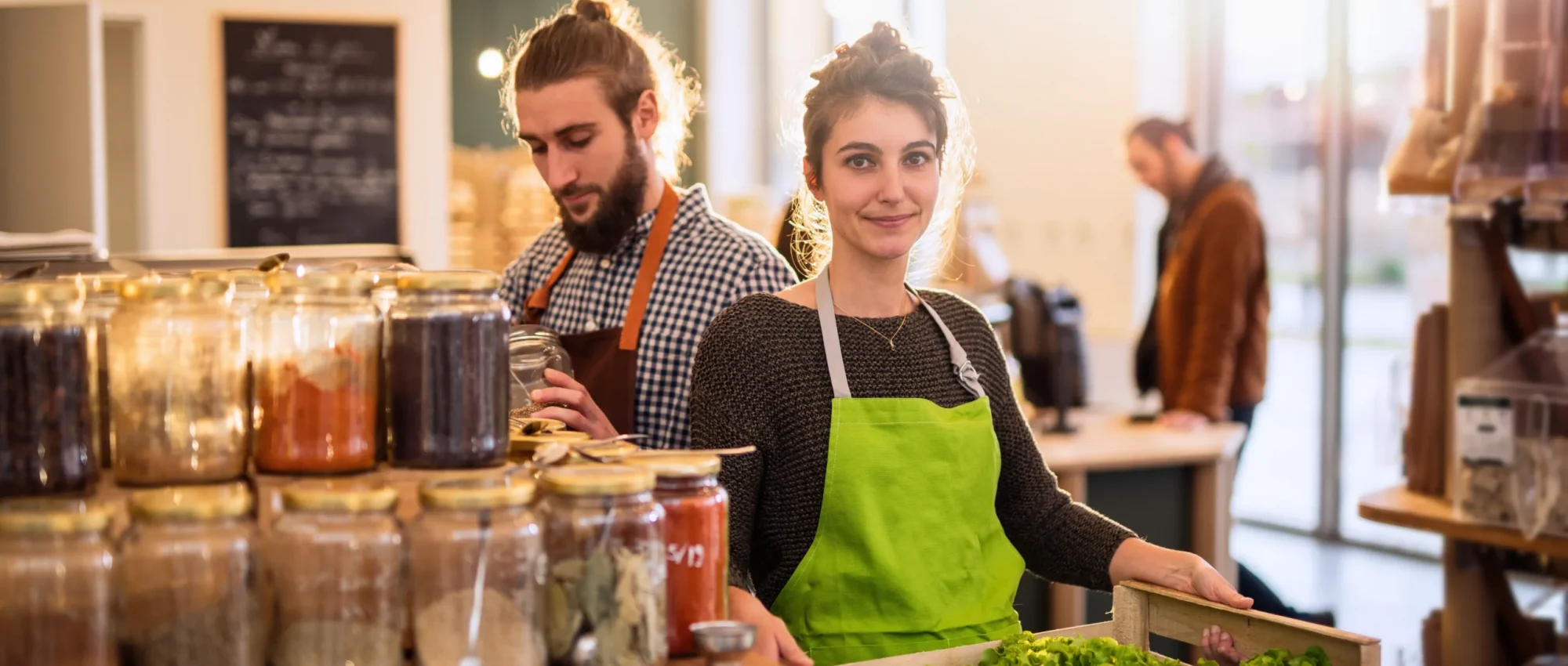 health food store owners